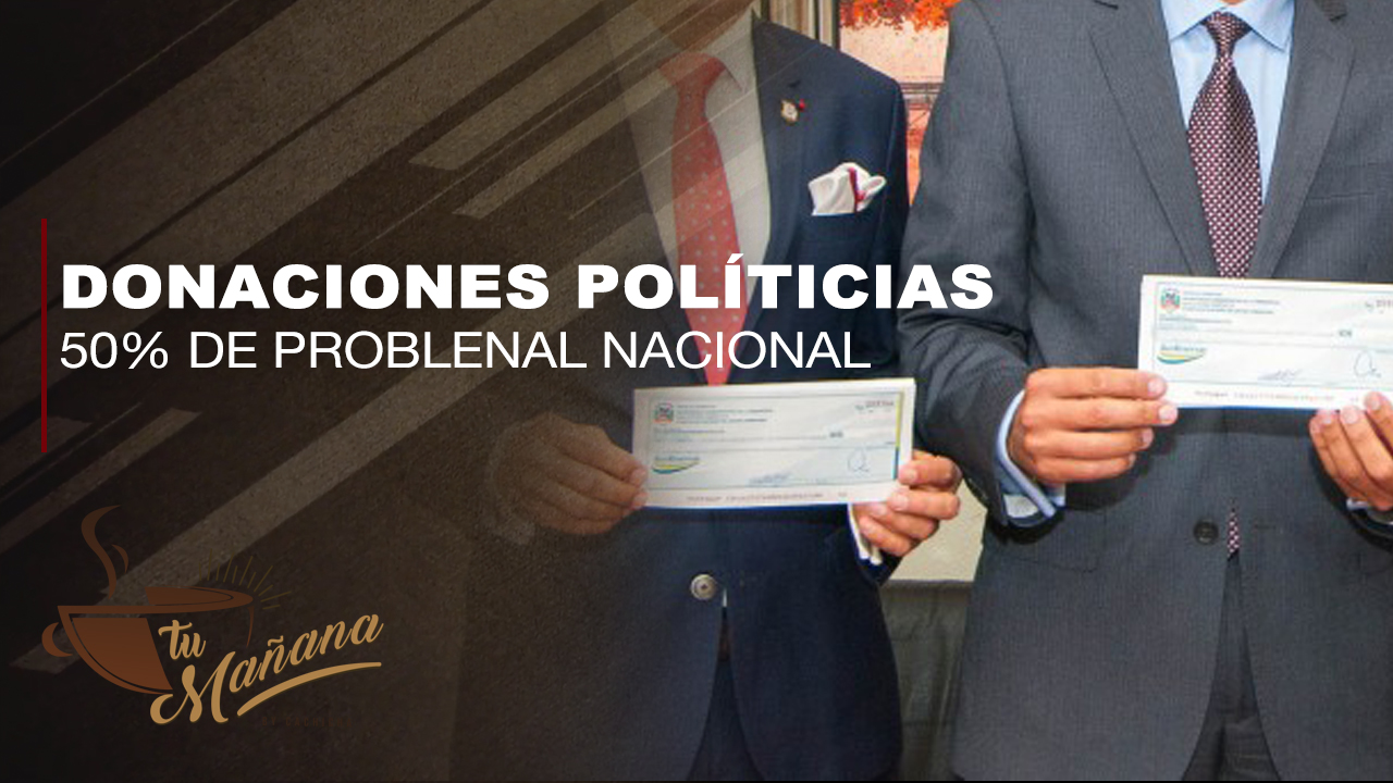 El 50% De Nuestros Problemas Son Por Grandes Donaciones A Conveniencia