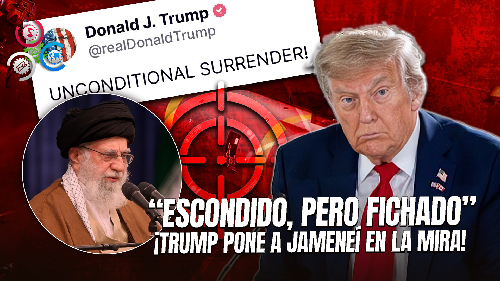 Donald Trump Afirma Conocer El Paradero De Jameneí, Pero Descarta Atacarlo “por Ahora”