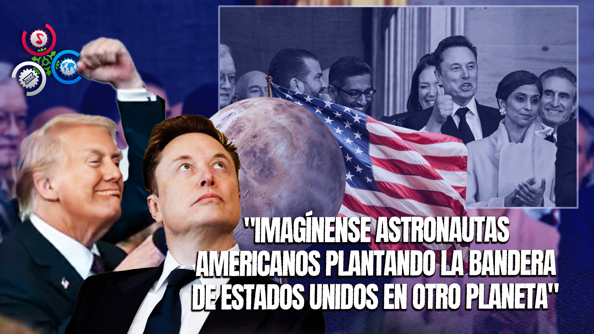 Elon Musk, Eufórico Con El Anuncio De Trump En Su Toma De Posesión: “Pondremos La Bandera En Marte”