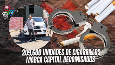 Dos Detenidos Por Tráfico De Cigarrillos Marca Capital En Operativos Militares En Valverde