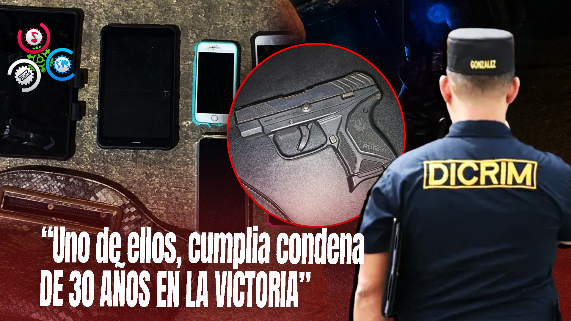 Prófugo De La Victoria Y Otro Delincuente Caen Abatidos Tras Enfrentamiento Con La Policía De Santo Domingo Oeste