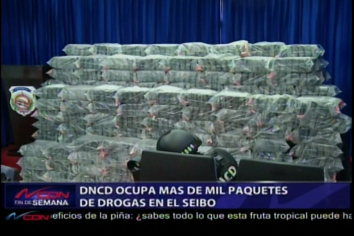 DNCD Apresa Varias Personas Y Ocupa Más De Mil Paquetes De Drogas En El Seibo