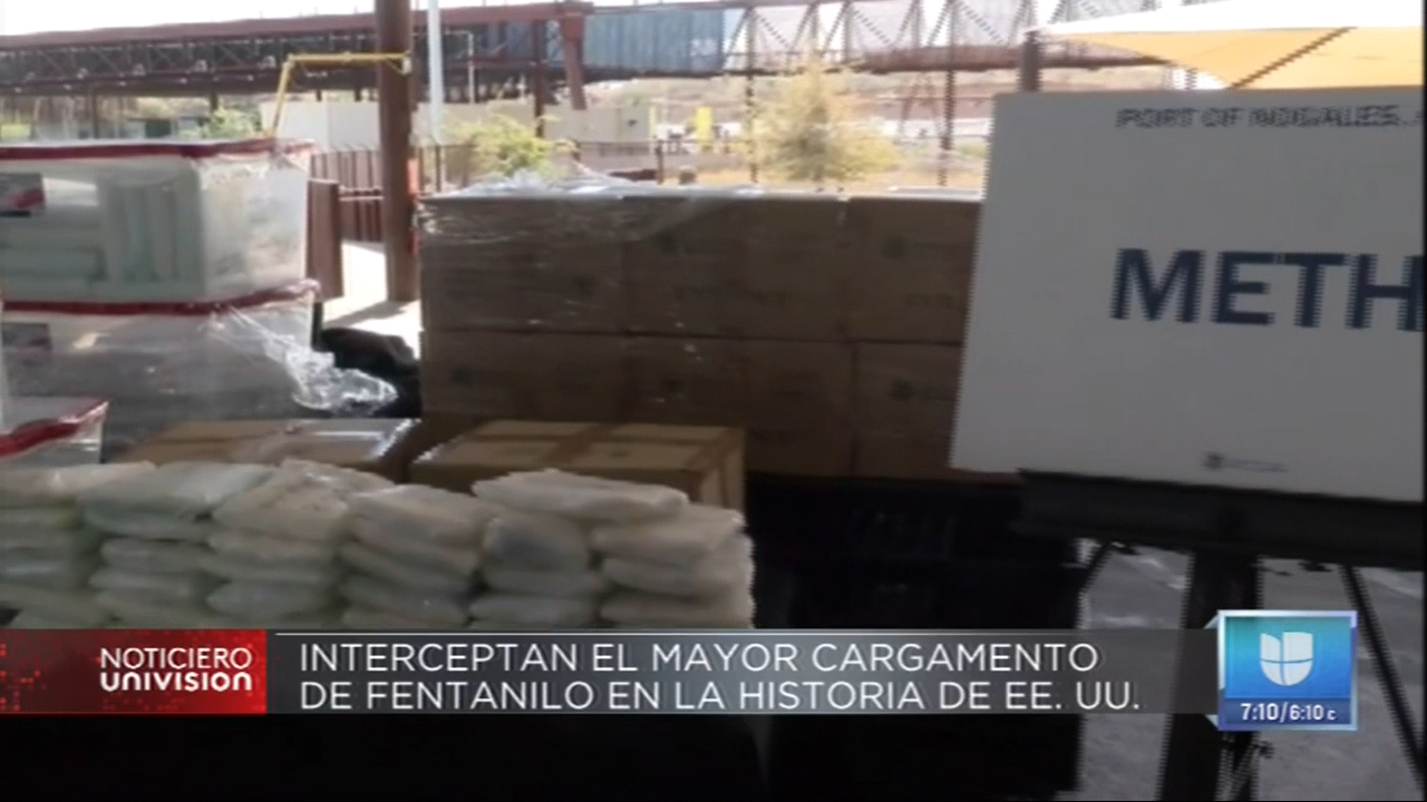 Interceptan El Mayor Cargamento De Fentanilo En La Historia De EE.UU.