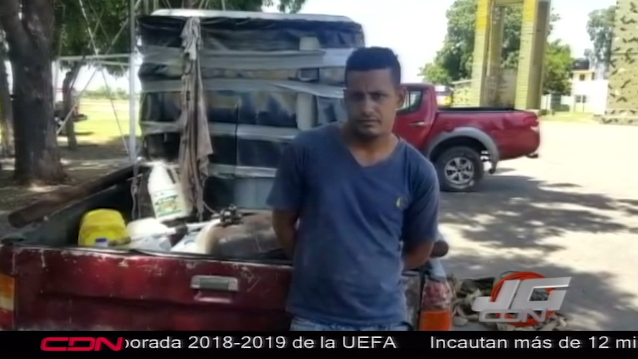 G2 Del Ejército Atrapa Hombre Con 15 Paquetes De Marihuana En Tanque De Cloro