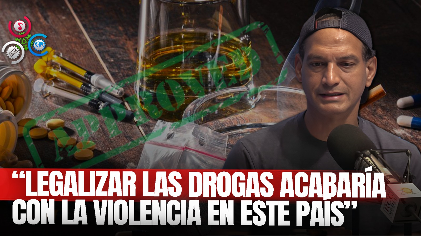 JOSÉ LALUZ: “Si La Droga Fuera Legal No Generaría Violencia”