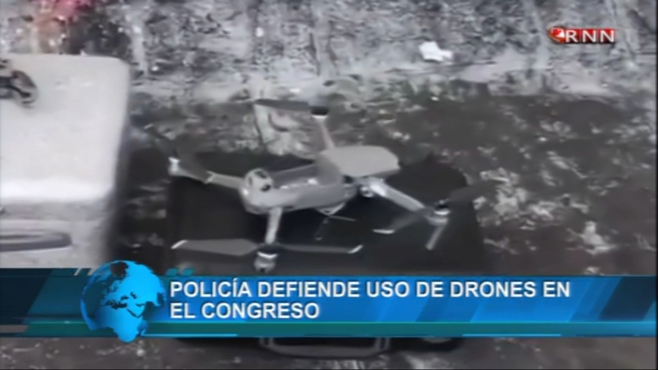 La PN Defiende El Uso De Drones En El Congreso