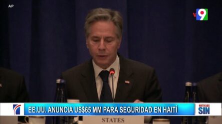 EE.UU Destinará Ayuda Para Seguridad En Haití