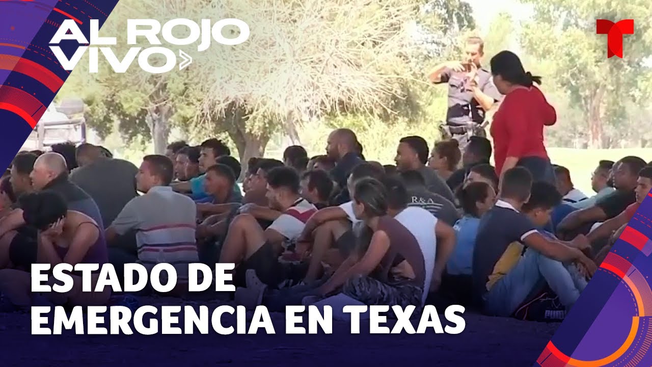 Declaran Estado De Emergencia En Texas Por Los 4 Mil Inmigrantes Que Cruzaron La Frontera