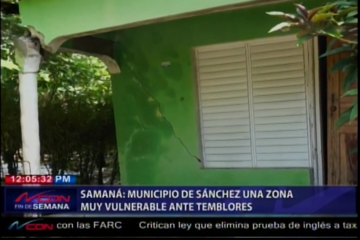 Municipio De Sanches Samana Es Una Zona Muy Vulnerable Ante Temblores Los Residentes Estan Temerosos Y Piden Ser Reubicados