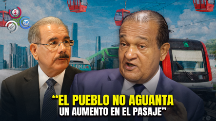 Antonio Marte: “Danilo No Hizo Nada Con Mi Propuesta De Modernizar El Transporte”