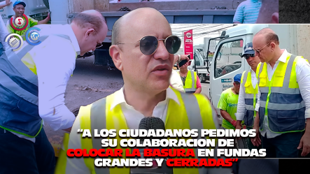 Ulises Rodríguez Supervisa Limpieza De Calles En Santiago Tras Lluvias Y Llama A Ciudadanía A Colaborar Con El Manejo De Desechos