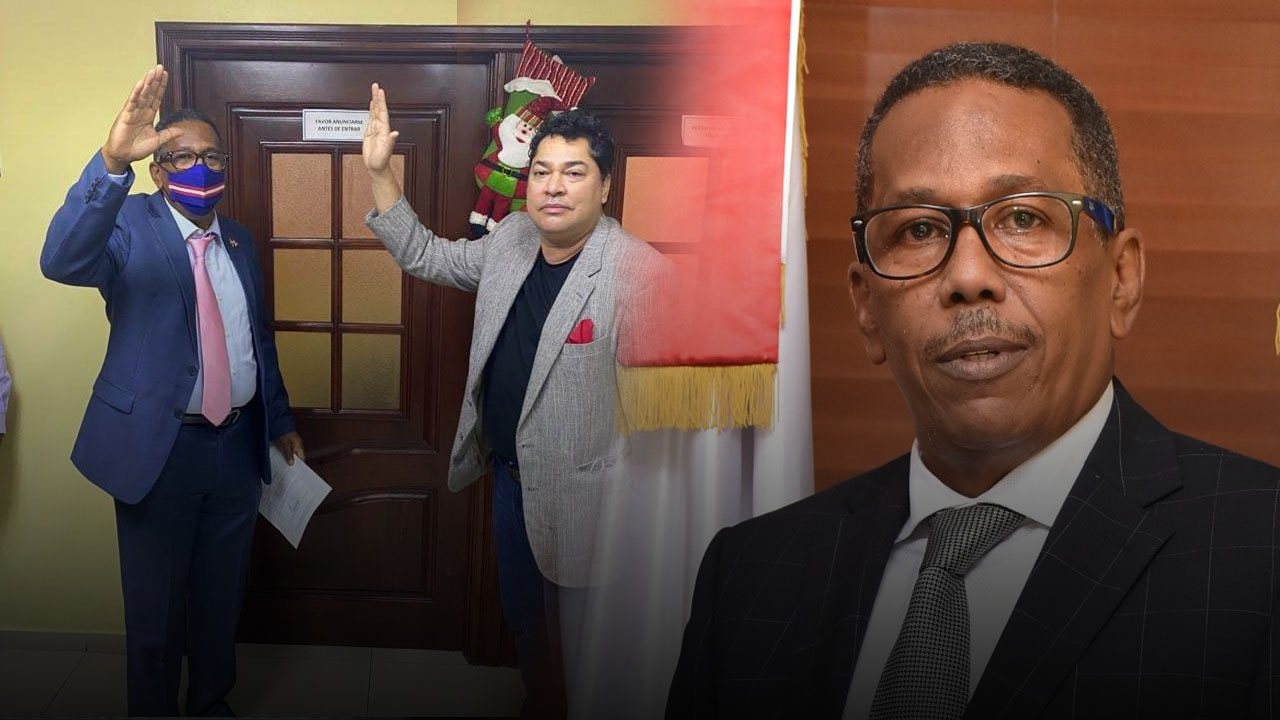 Frederick Martínez “el Pachá” Se Juramenta Con Edgar Feliz De Comedores Económicos