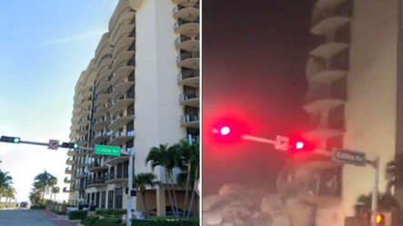Momento Exacto En Que Se Derrumbó El Edificio En Miami ¡Es Aterrador!