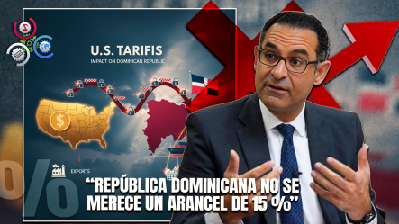 Jaime Aristy Pide Excluir A República Dominicana De Arancel De 15 % Anunciado Por Trump