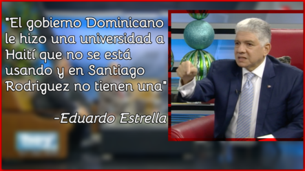 Eduardo Estrella: “El Congreso No Está Para Darle Cheque En Blanco A Ningún Gobierno”