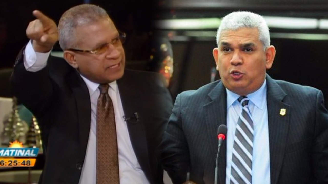 Geraldino González Se Riega Con El Diputado Que Estrelló Una Laptop En La Cámara De Diputados