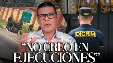 Ricardo Nieves: “No Creo En EJECUCIONES” Caso DICRIM/DNCD