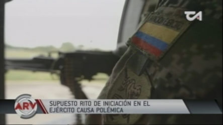 Controversial Video De Soldados De Colombia En Supuesto “rito De Iniciación”