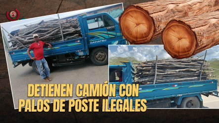 Ejército Detiene Hombre Por Transportar Madera Ilegal En Montecristi