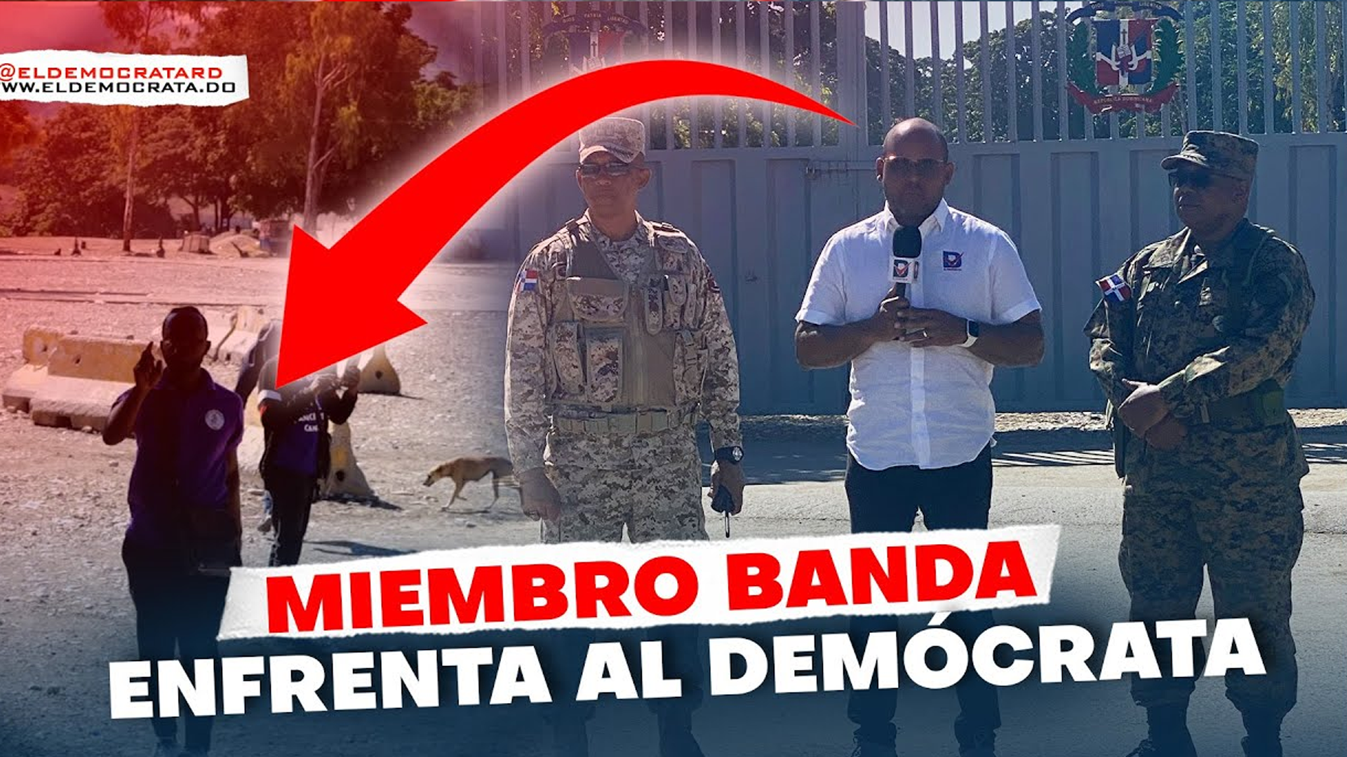 El Demócrata Pone Al DESCUBIERTO Miembro BANDA🔴 Desde La Frontera