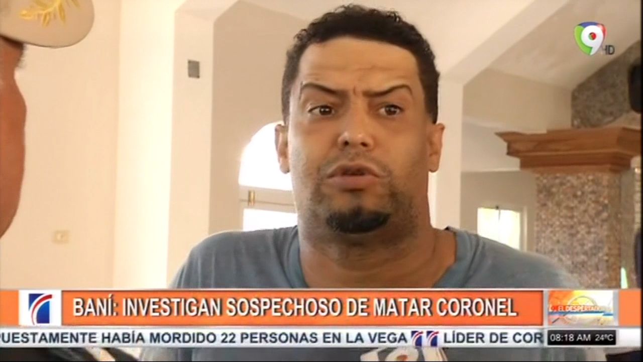 Lo Que Dice El Acusado De Matar Al Coronel En Baní