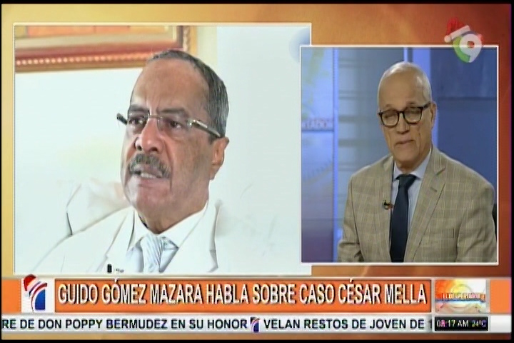 Guido Gómez Masara Habla Sobre El Caso De Cesar Mella Y Miguel Vargas