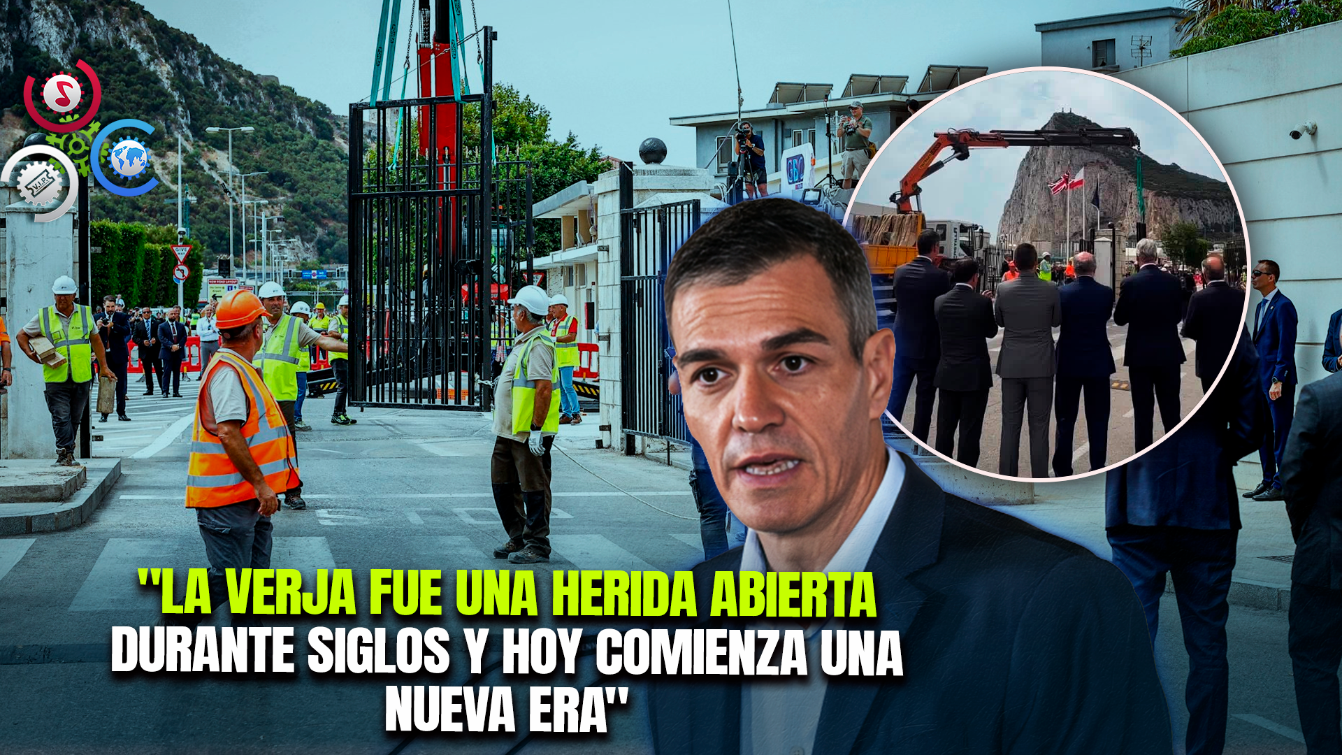 Eliminan La Histórica Verja Que Separaba A Gibraltar Del Resto De España