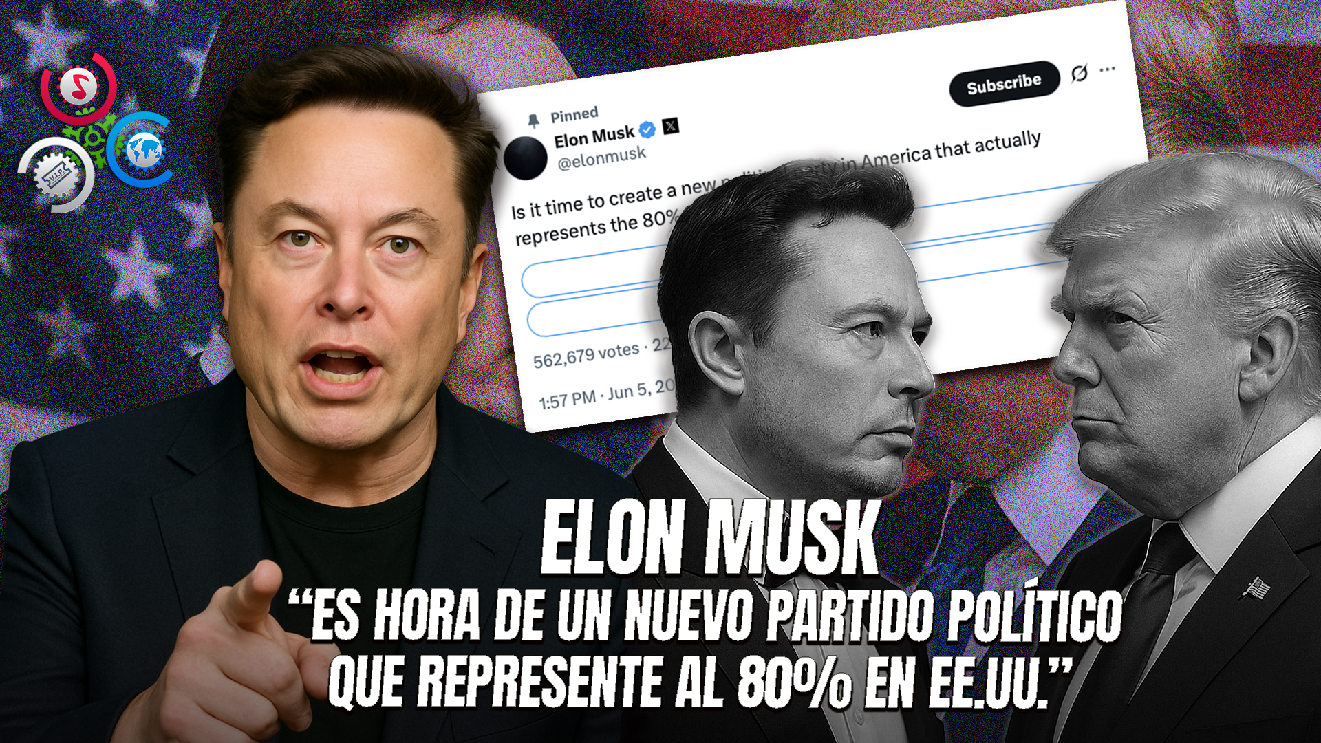 Elon Musk Propone Un Nuevo Partido En EE.UU. Y Aumenta La Tensión Con Donald Trump