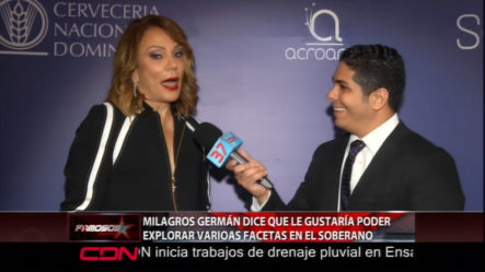 Samir Saba Entrevista A Milagros Germán Sobre Premios Soberano 2019