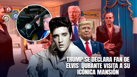Trump Visita Graceland Y Rinde Homenaje A Elvis Presley En Medio De Agenda Oficial En Memphis