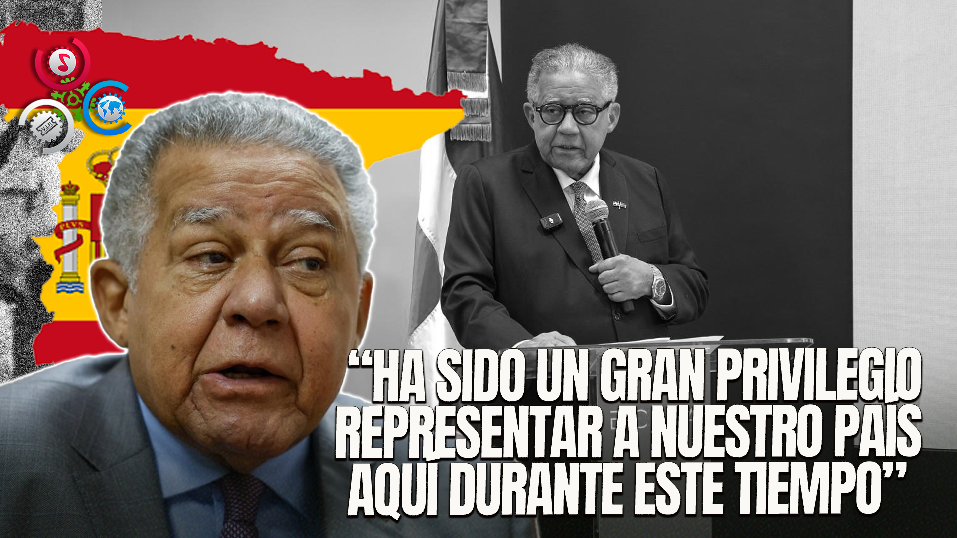 Embajador Dominicano En España, Juan Bolívar Díaz, Realiza Recepción De Despedida Tras Concluir Su Gestión