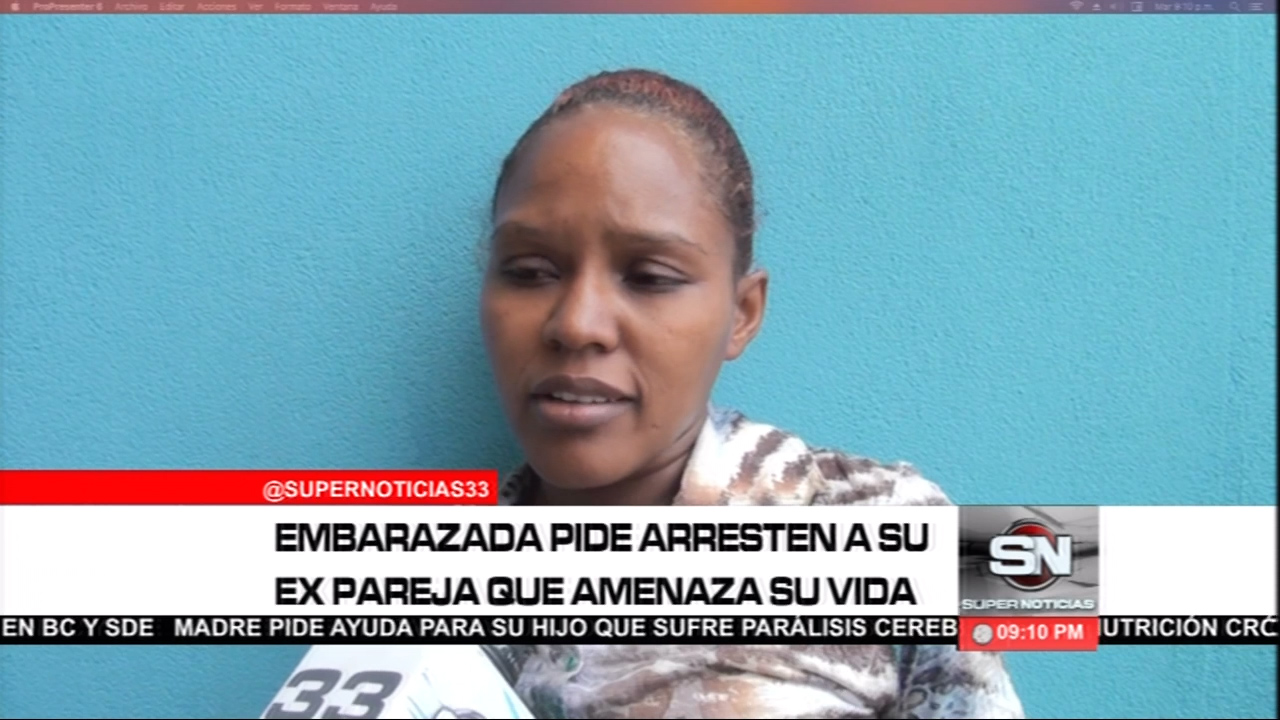 Una Mujer Embarazada Pide Al MP Protección Por Amenazas De Su Ex Pareja En Contra De Su Vida