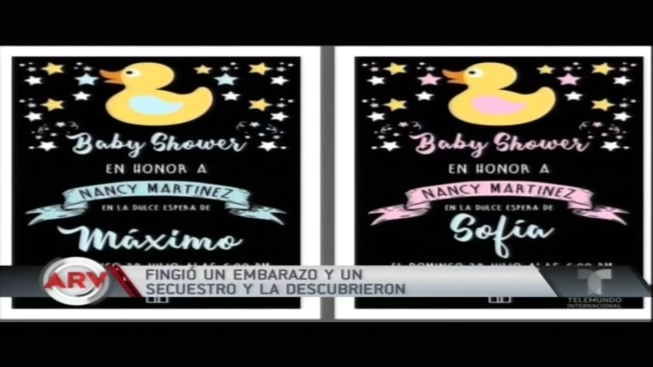 Fingió Un Embarazo,  Un Secuestro Y La Descubrieron