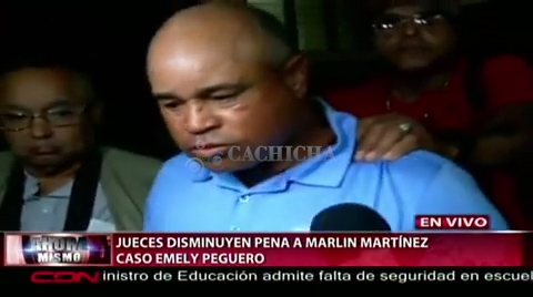 Así Reacciono El Padre De La Adolescente Asesinada Emely Peguero Tras Escuchar Sentencia Que Reducía Pena A Marlin Martinez