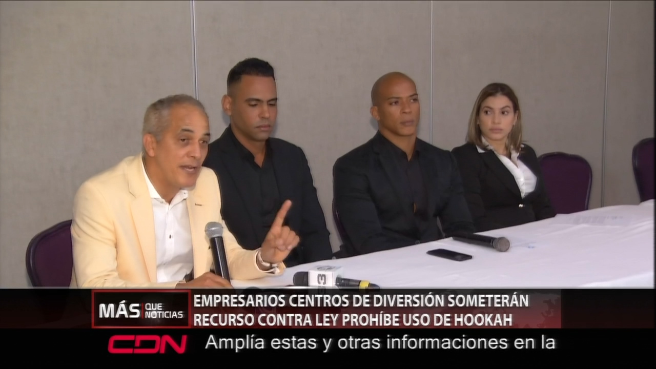 Empresarios De Centros De Diversión Someterán Recurso Contra La Ley Que Prohíbe El Uso De Hookah