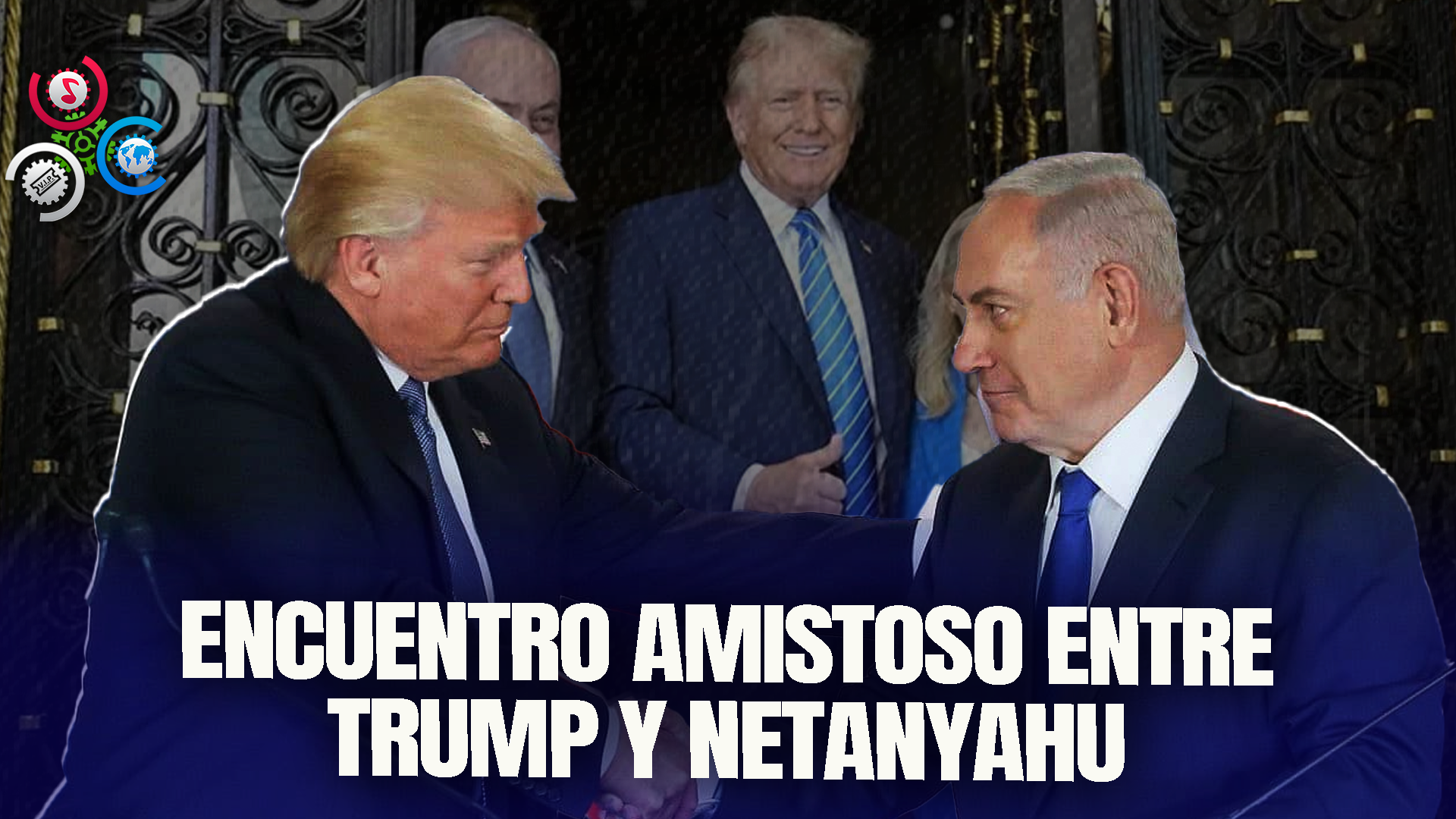 Donald Trump Recibe A Benjamín Netanyahu En Su Mansión De Mar-a-Lago