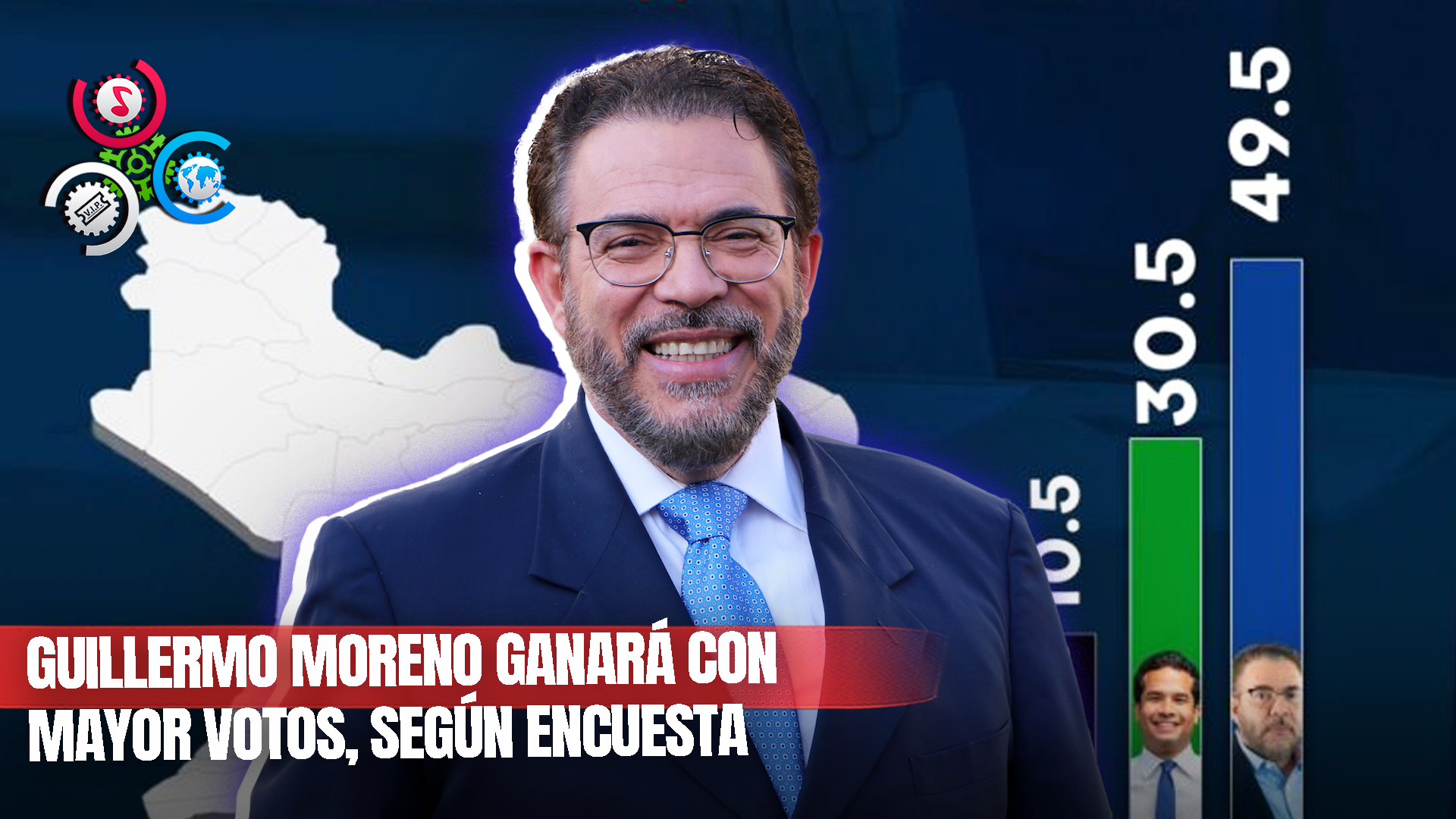 Guillermo Moreno Ganaría Senaduría Del DN Con El 49.5 % Según Encuesta Zumetrics