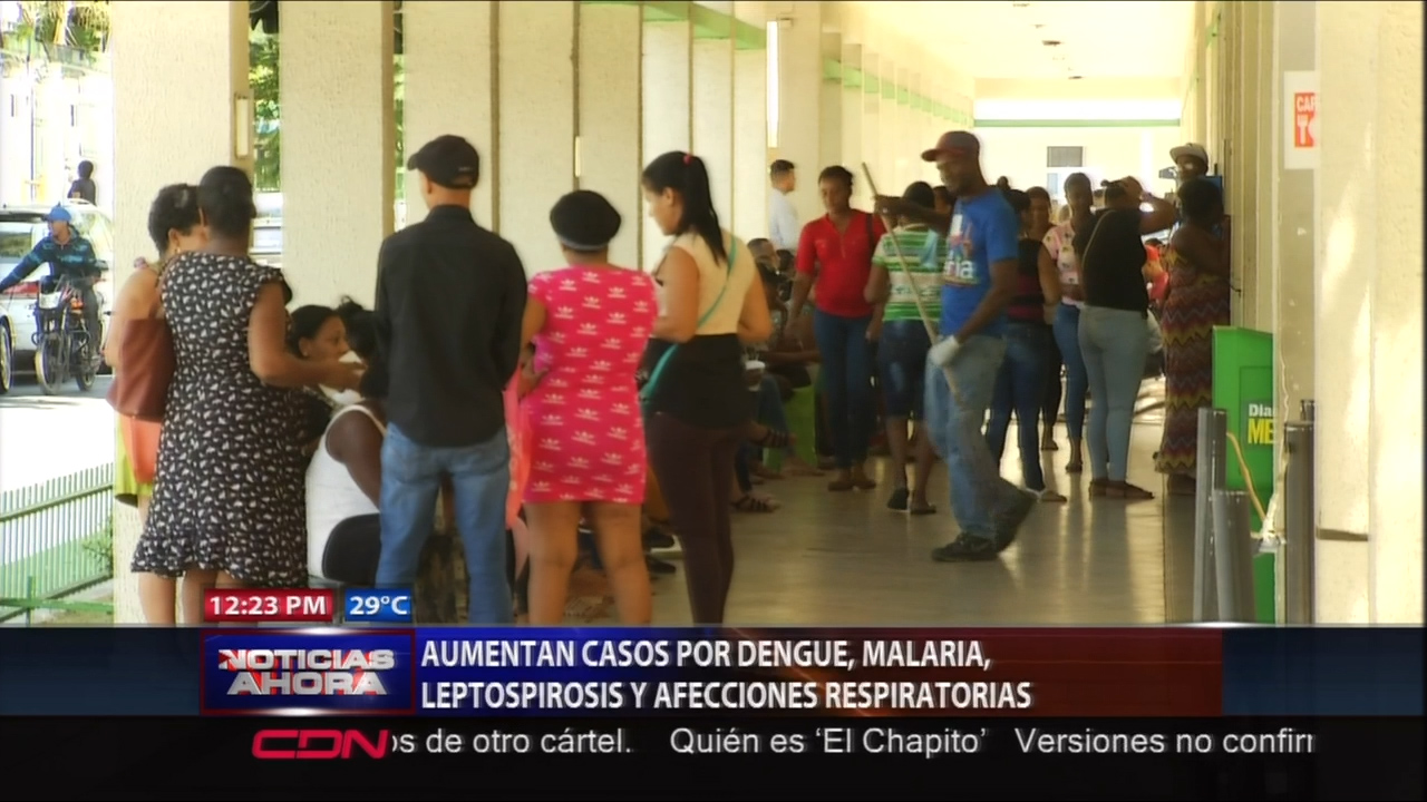 Aumentan Los Casos Por Dengue, Malaria, Leptospirosis Y Afecciones Respiratoria