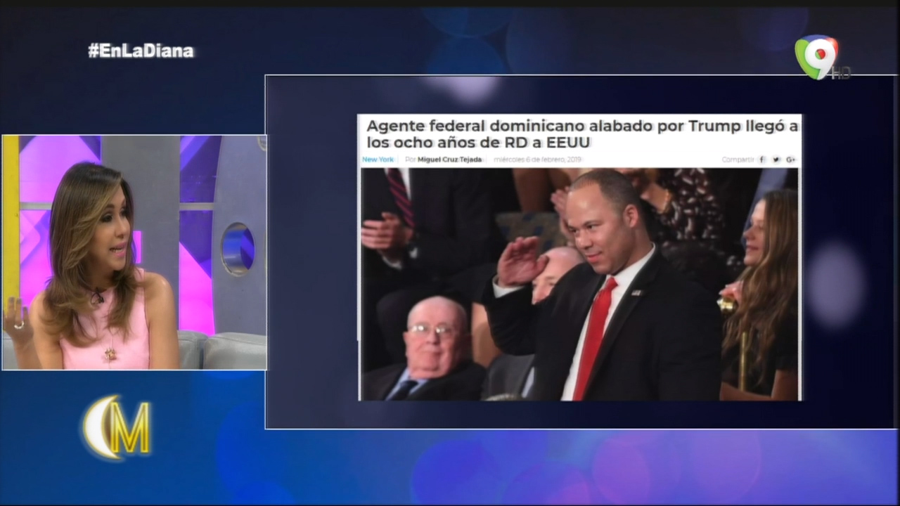 En La Diana Se Comenta Sobre Elvin Hernández, Dominicano Reconocido Por Trump En El Congreso – ENM