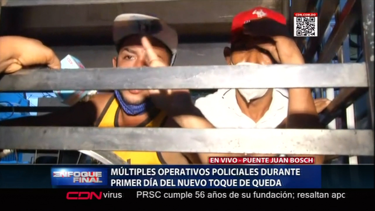 Varias Personas Detenidas En El Primer Día Del Nuevo Toque De Queda