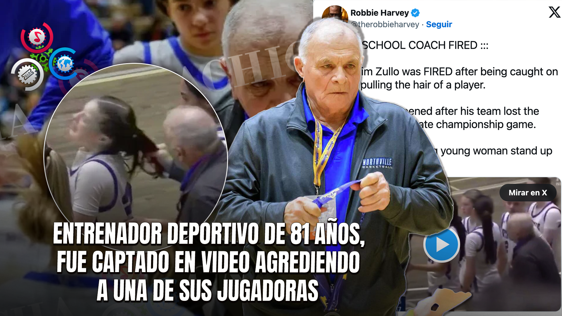 Entrenador De Secundaria De Northville Agarra Del Cabello A Jugadora Tras Perder Campeonato