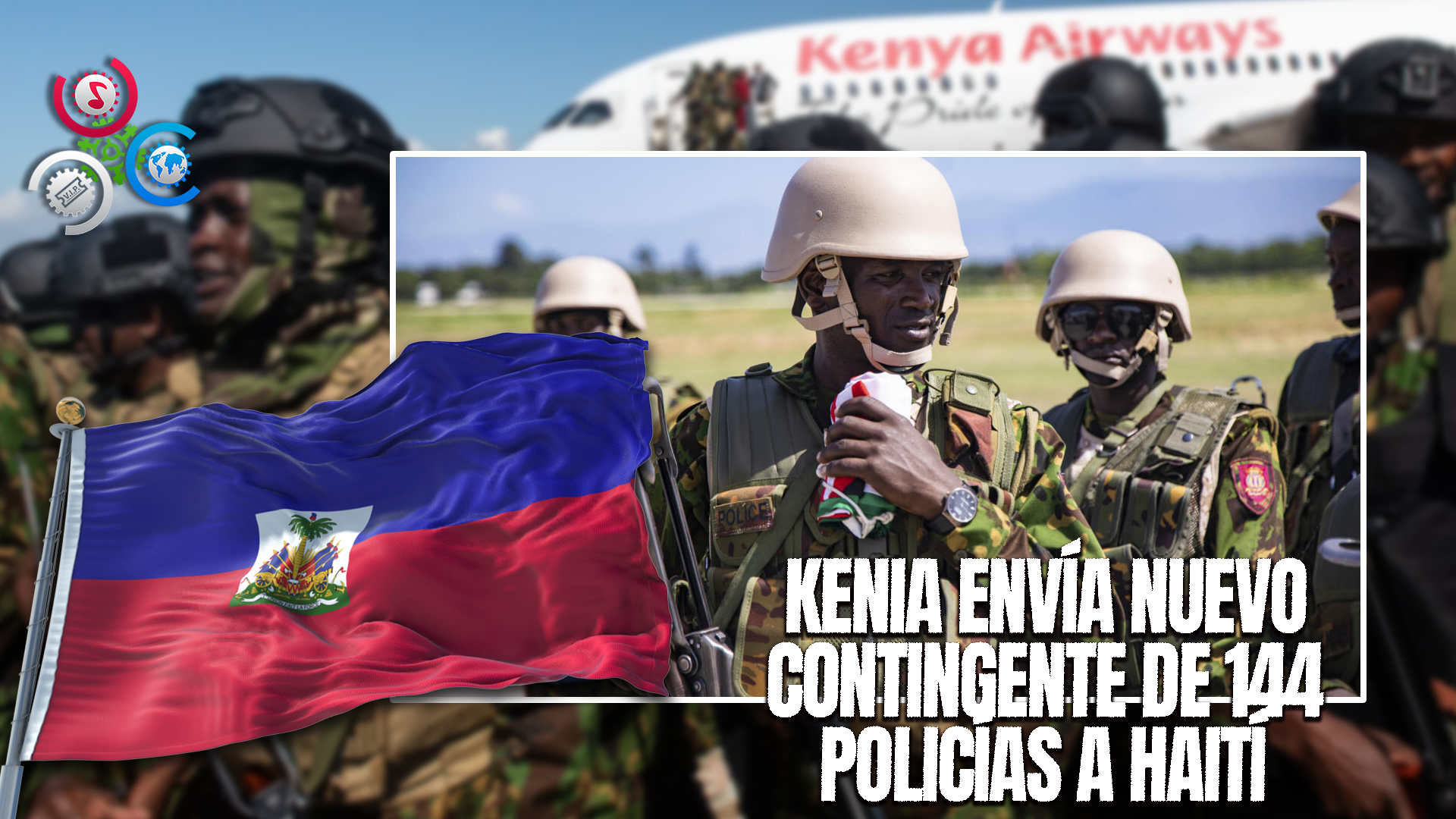 Kenia Envía Nuevo Contingente De 144 Policías A Haití Para Enfrentar Crisis De Seguridad