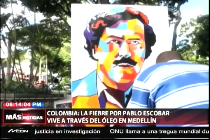 En Colombia La Fiebre Escobar Vive A Través Del Óleo En Medellín