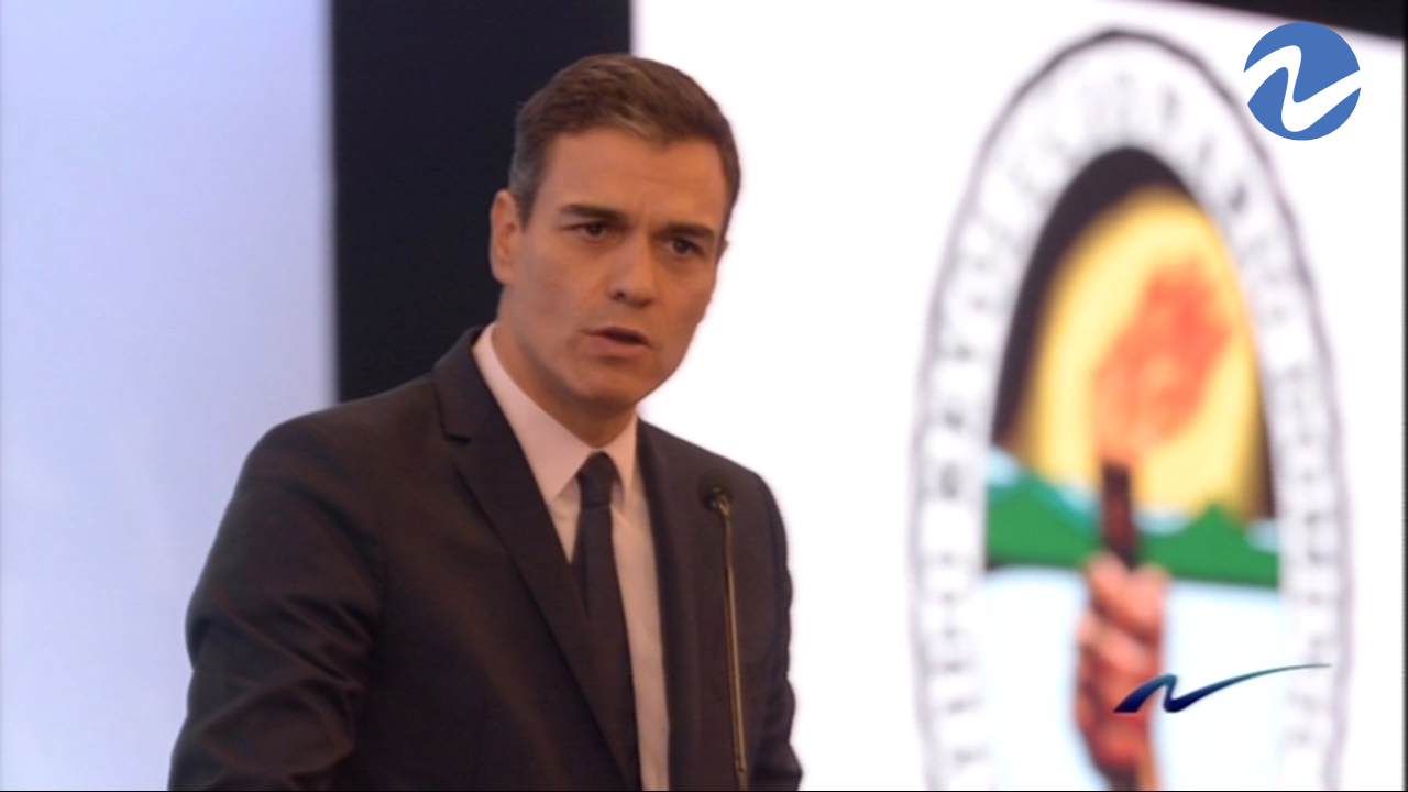 Fotocrónica: Reunión De La Internacional Socialista Y La Visita Del Presidente Español Pedro Sánchez