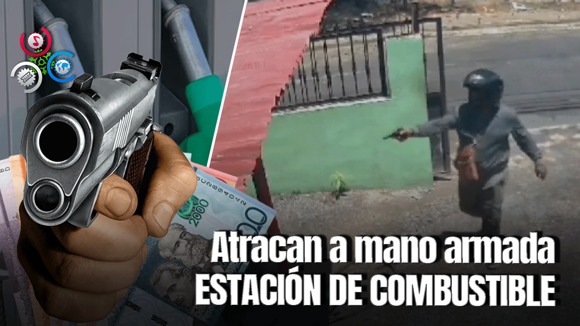 Antisociales Asaltan A TERROR Un Centro De Combustibles Y Escapan En San Pedro De Macorís