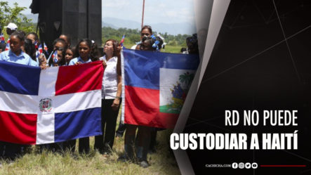 Dahia Sena: “RD No Puede Custodiar A Haití”
