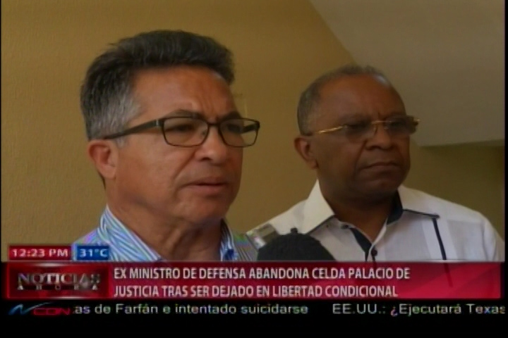 Ex Ministro De Defensa Sale En Libertad Condicional De La Celda Del Palacio De Justicia