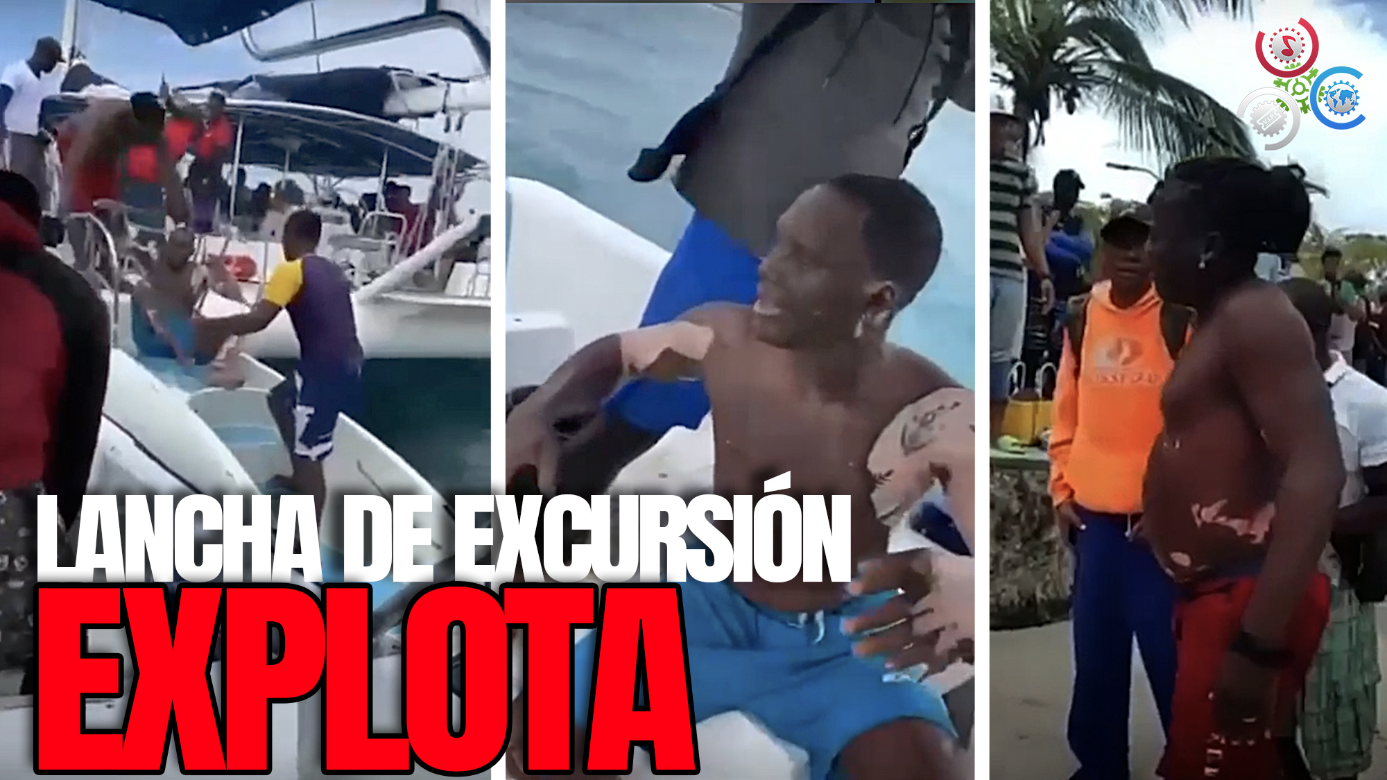 (Sensible) Bayahibe, Una Lancha De Excursión Explotó Resultando Varias Personas Con Quemaduras