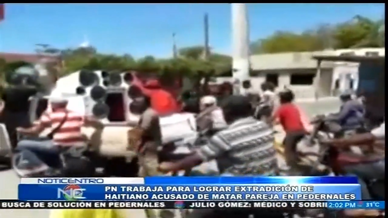 La Policía Nacional Informo Que Trabaja Para La Extradición De Haitiano Que Es Acusado De Matar A Una Pareja En Pedernales