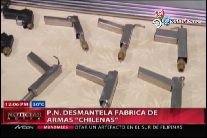 Desmantelan Fábrica De Armas Caseras “chilenas” De Banda En Santo Domingo Este #Video